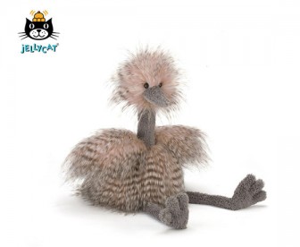 Jellycat 奥黛塔鸵鸟(大号:49厘米) Jellycat 奥黛塔鸵鸟(大号:49厘米)